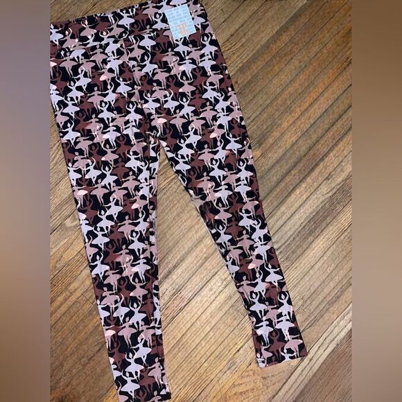 LuLaRoe Tall&Curvy Leggings • Unicorn Collection • Ballerinas • Adult 12-18+ NWT - Picture 6 of 14